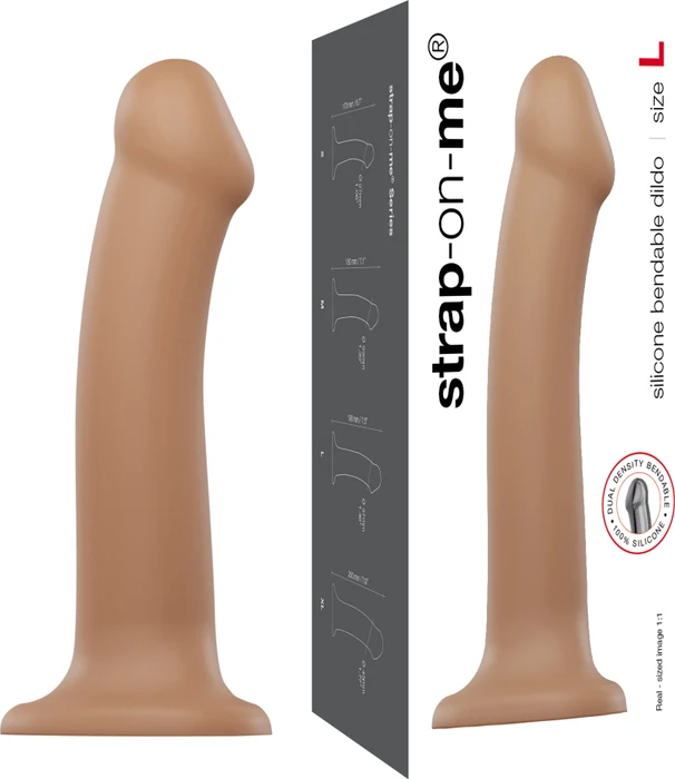 Strap-On-Me Bendable Dildo L hautfarbe/mittel