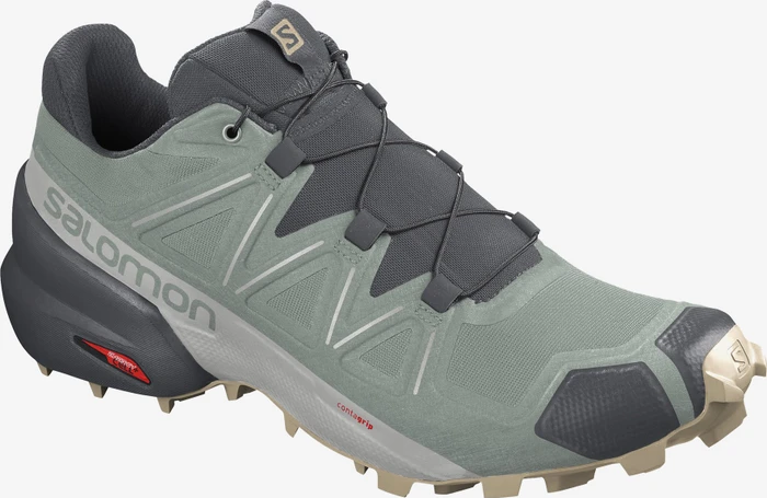 Salomon Speedcross 5 green milieu/ebony/pale khaki (Herren)