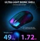 Attack Shark X5 Wireless Gaming Mouse schwarz, USB/Bluetooth Vorschaubild
