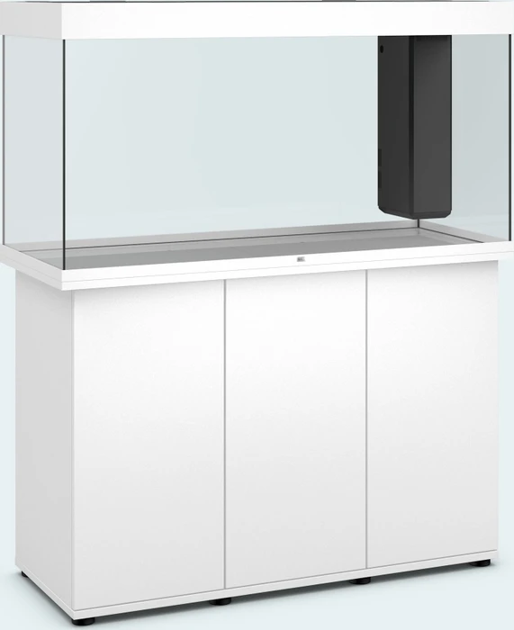 Juwel Rio 350 LED Aquarium-Set mit Unterschrank, weiß/weiß, 350l