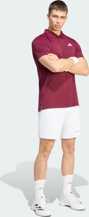 adidas Club Tennis Poloshirt kurzarm maroon (Herren)