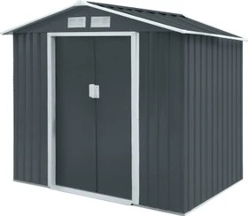 Hattoro S100 Metall Gerätehaus 213x127cm grau