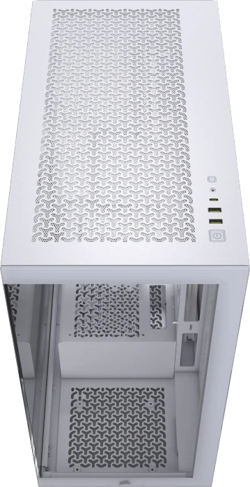 Corsair 3500X, weiß, Glasfenster