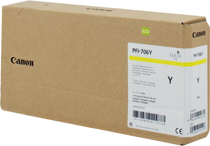 Canon Tinte PFI-706Y gelb