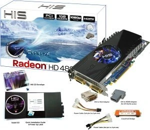 HIS Radeon HD 4890 iCooler x4, 1GB GDDR5, 2x DVI, S-Video