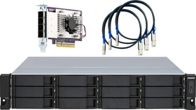 QNAP Rack Expansion Unit TL-R1200S-RP, 3x Mini SAS, 2HE