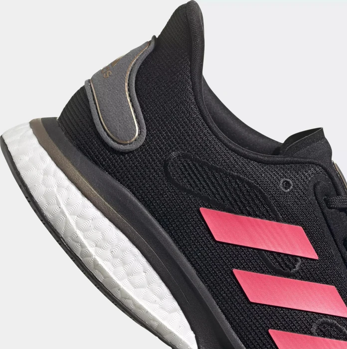 adidas Supernova core black/signal pink/copper metallic