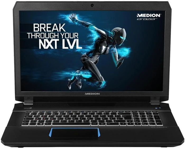 Medion Erazer X7843, Core i7-6820HK, 32GB RAM, 960GB SSD, 1TB HDD, GeForce GTX 980M, DE