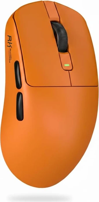RK Royal Kludge M30 Wireless Gaming Mouse, orange/schwarz, USB/Bluetooth
