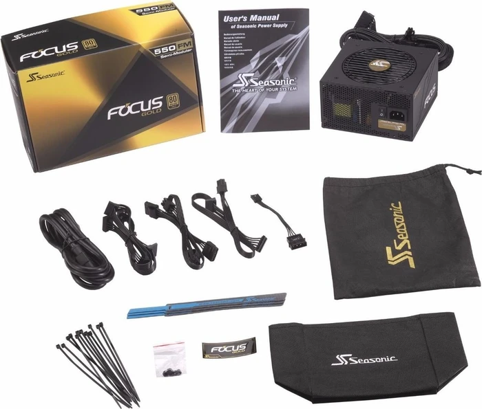 Seasonic Focus Gold 550W, ATX 2.4