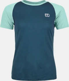 Ortovox 120 Tec Fast Mountain Funktionsshirt kurzarm petrol blue (Damen)