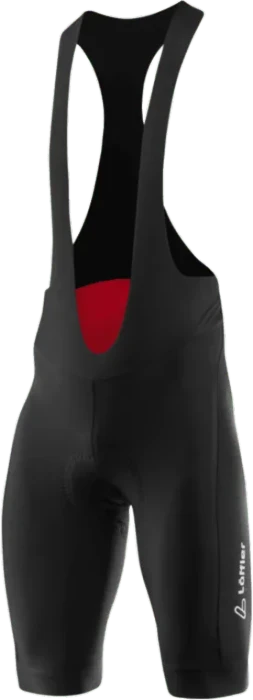 Löffler Hotbond Bibshorts Fahrradhose kurz schwarz (Herren)