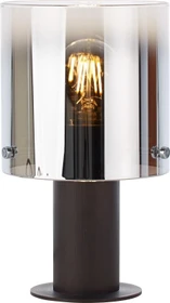 Brilliant Beth Tischleuchte kaffee/rauchglas