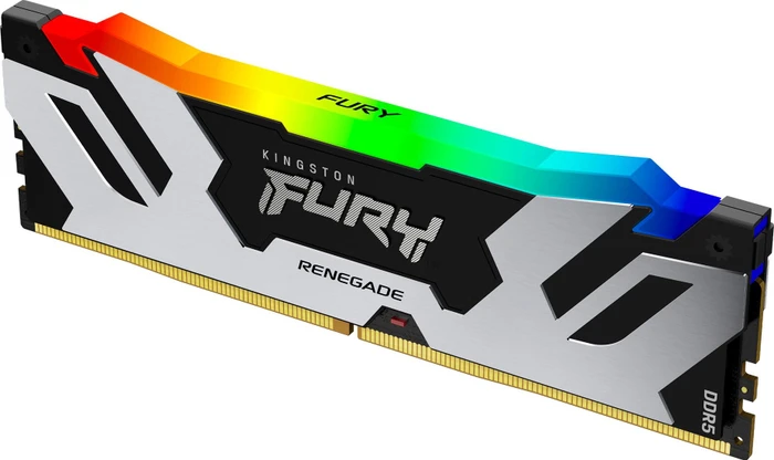 Kingston FURY Renegade RGB schwarz/silber UDIMM 32GB Kit, DDR5-6400, CL32-39-39, 1RX8
