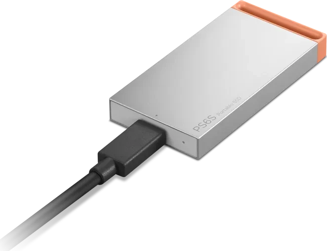 Lenovo PS6S Portable SSD, 1TB, USB-C 3.1