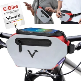 Valkental 3in1 City Bag Lenkertasche rot