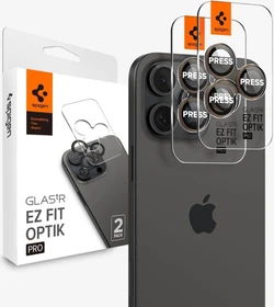Spigen GLAS.tR EZ Fit Optik Pro Lens Protector für Apple iPhone 16 Pro/16 Pro Max rose