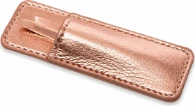 Tweezerman Mini Slant Pinzette mit Etui rose gold