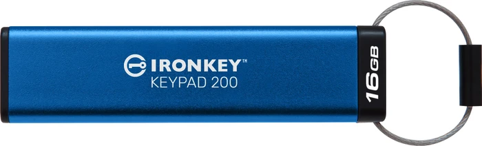 Kingston IronKey Keypad 200 16GB, USB-A, USB 3.2 Gen 1×1