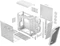 Fractal Design Torrent White RGB TG Light Tint, Glasfenster Vorschaubild
