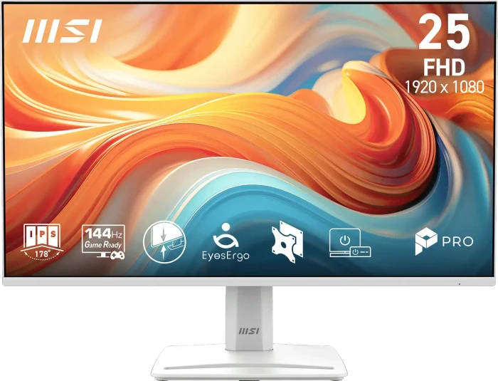 MSI PRO MP251W E14A, weiß, 24.5"