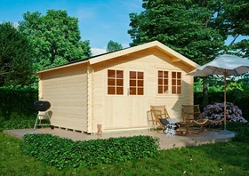 Kiehn-Holz KH 28-022 380x380cm Gerätehaus natur