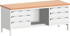 Bott Cubio Werkbank 200x84x75cm grau