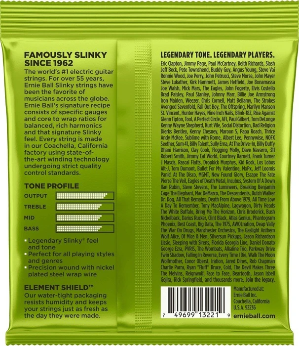 Ernie Ball Nickel Wound Regular Slinky 3-Pack