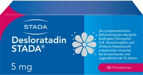 Stada Desloratadin Stada 5mg Filmtabletten, 50 Stück