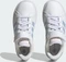 adidas Grand Court Court Elastic Lace and Top Strap cloud white/blue dawn/clear pink (Junior) Vorschaubild