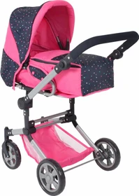 Bayer Chic 2000 Jara 3in1 Kombipuppenwagen Konfetti pink