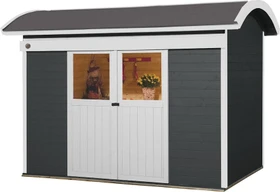 Weka 228 295x215cm Gerätehaus anthrazit