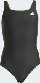 adidas V-förmiges Rückendesign Badeanzug schwarz (Junior)