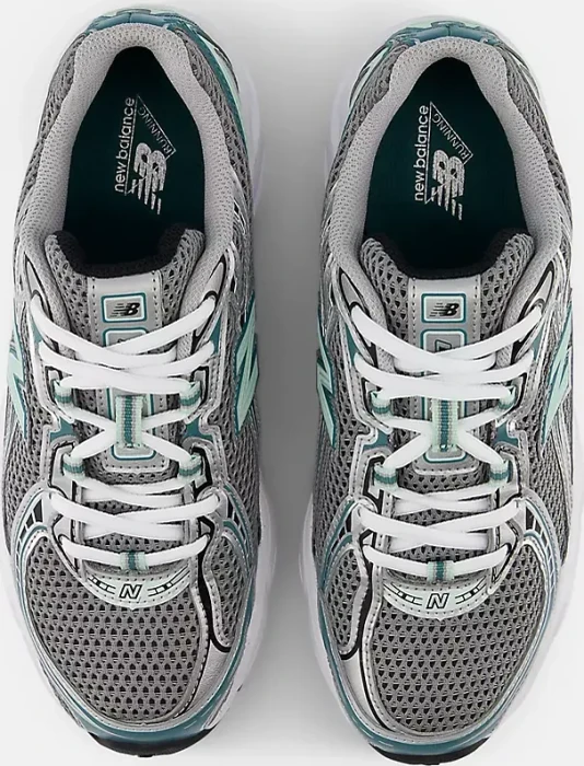New Balance 740 silver metallic/new spruce/clay ash