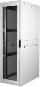 Roline / Secomp Pro Serie 19" Serverschrank 42HE, montiert, Glastür, IP20, RAL 7035, 1000mm tief