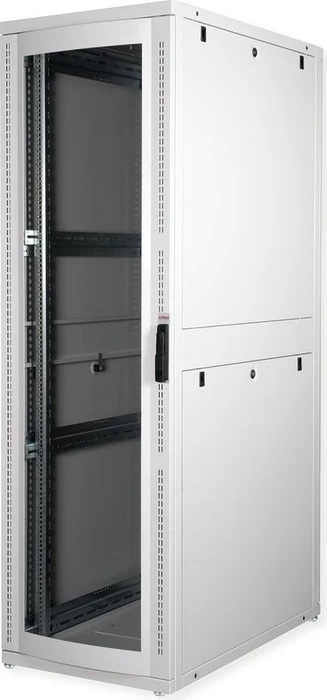Roline / Secomp Pro Serie 19" Serverschrank 42HE, montiert, Glastür, IP20, RAL 7035, 1000mm tief