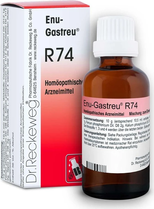 Dr. Reckeweg Enu-Gastreu R74 Mischung, 50ml
