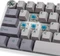 Ducky One 3 SF, Mist Grey, PBT, LEDs RGB, MX RGB BLUE, USB, US Vorschaubild