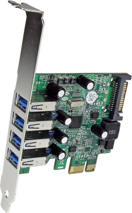 StarTech PEXUSB3S4V, 4x USB-A 3.0, PCIe x1