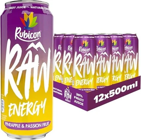 Rubicon Raw Pineapple & Passionfruit 12x 500ml