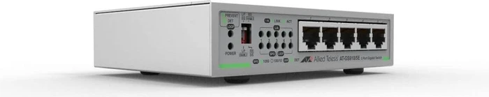 Allied Telesis CentreCOM GS910 Desktop Gigabit Switch, 5x RJ-45