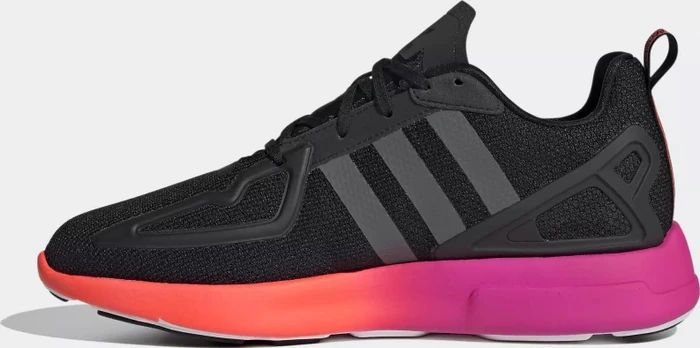 adidas ZX 2K Flux core black/grey six/shock pink (Herren)