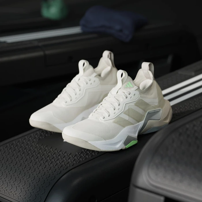 adidas Rapidmove ADV 2 chalk white/beige/lime burst (Damen)