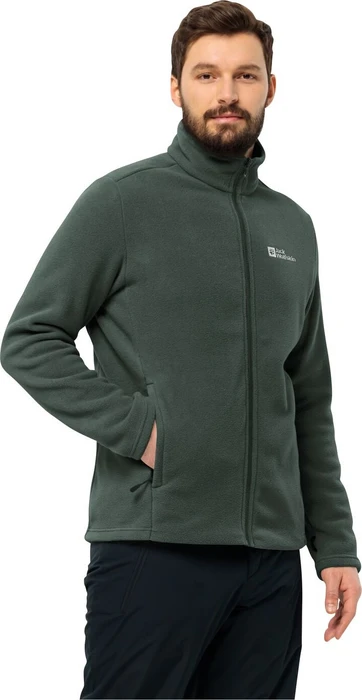 Jack Wolfskin Winterstein FZ Funktionsjacke black olive (Herren)
