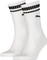 Puma Crew Heritage Stripe Socken, 2 Paare (Damen) Vorschaubild