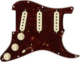 Fender Pre-Wired Strat Pickguard, Tex-Mex SSS (verschiedene Farben)