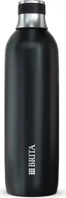 Brita SodaTRIO Edelstahl Sodaflasche 900ml schwarz