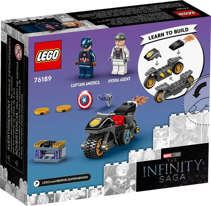 LEGO Marvel Super Heroes Spielset - Duell zwischen Captain America und Hydra