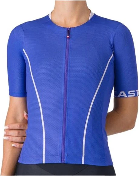 Castelli Anima Flow Trikot kurzarm ultraviolet/purple mist (Damen)