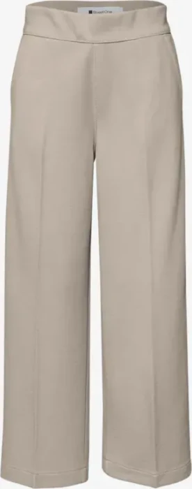 Street One High Waist Wide Leg im Casual Fit Hose cobble stone (Damen)